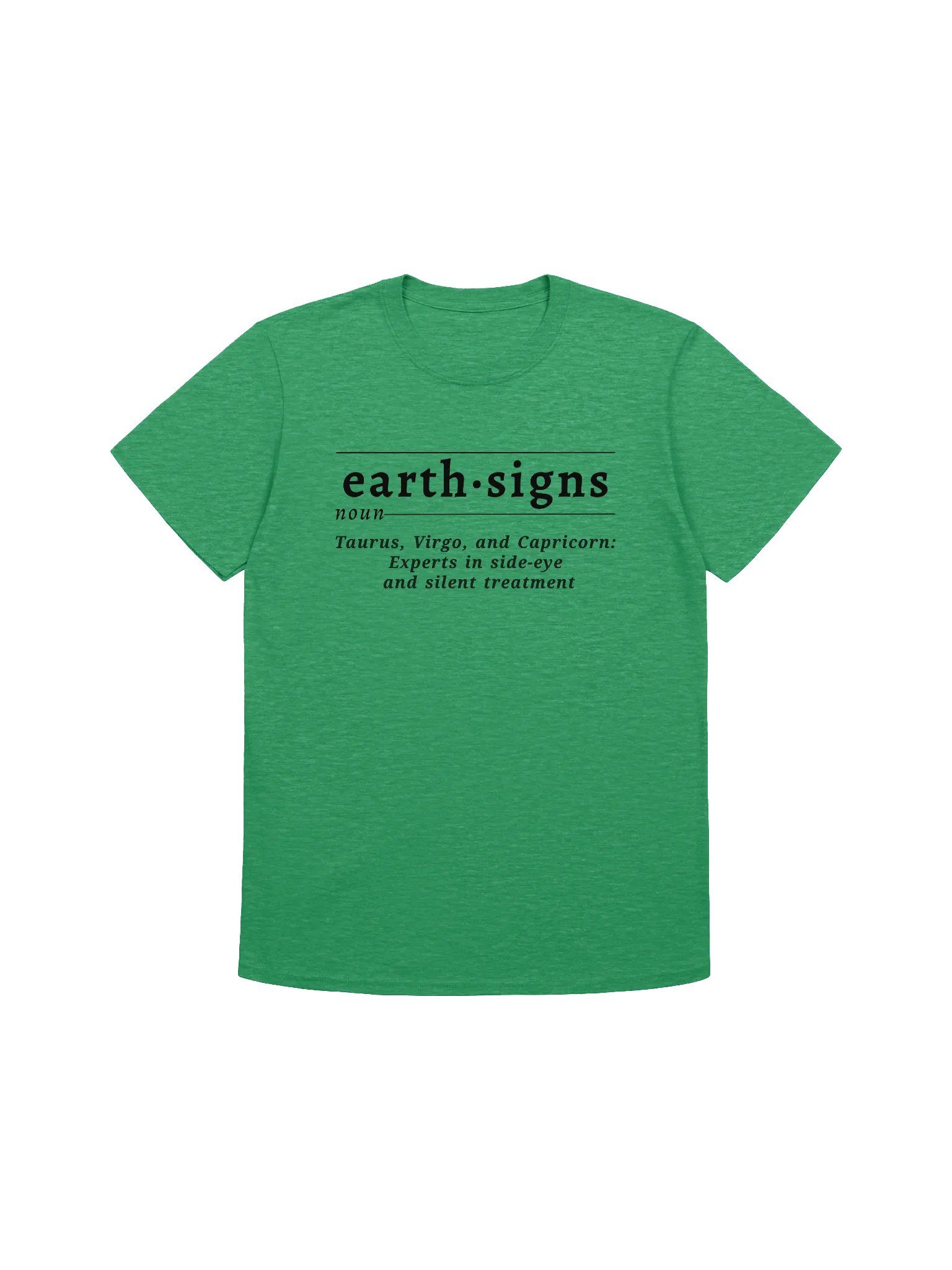 Earth Signs Def Unisex Tee v1 product image (1)