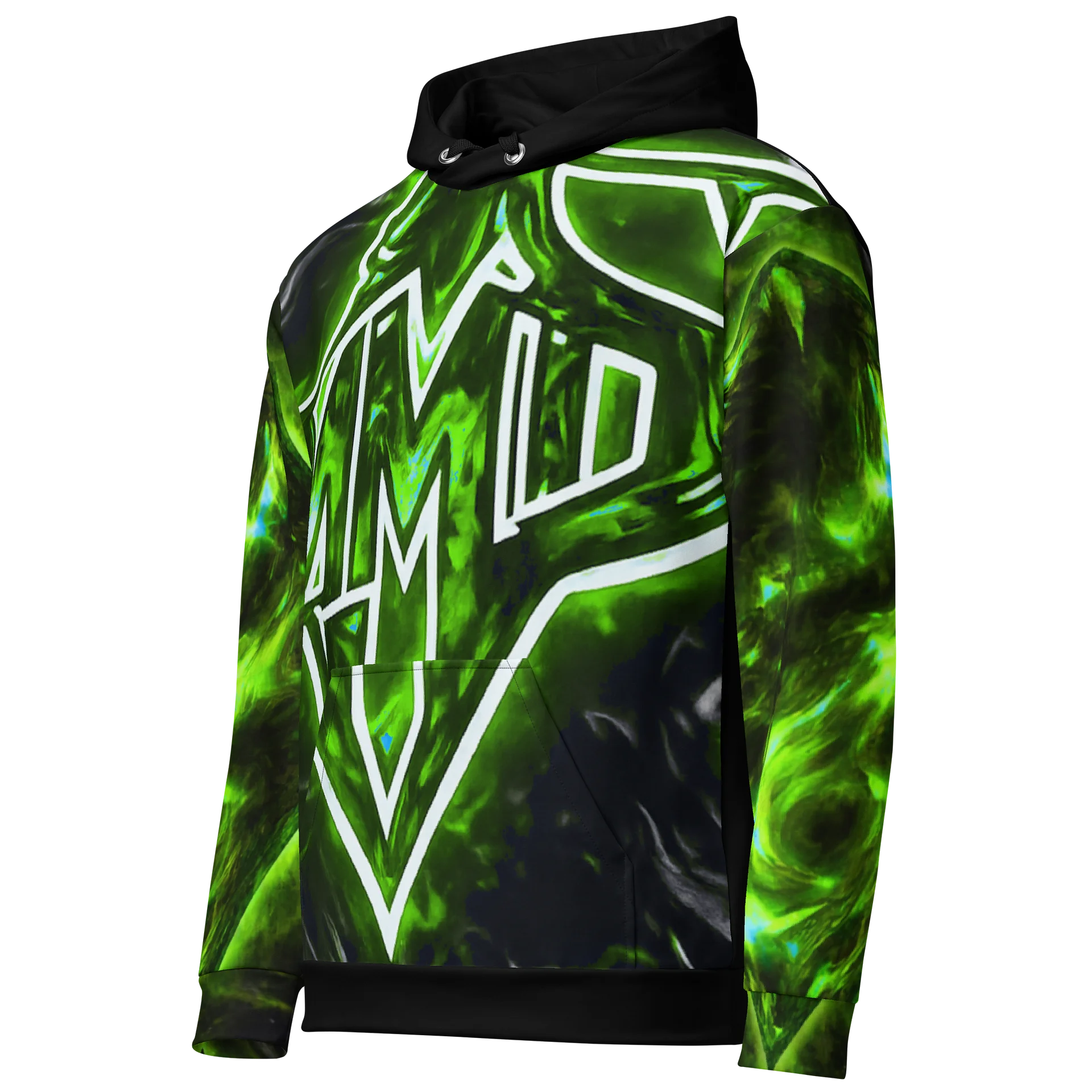 Neon MMD Logo All-Over Hoodie product image (3)