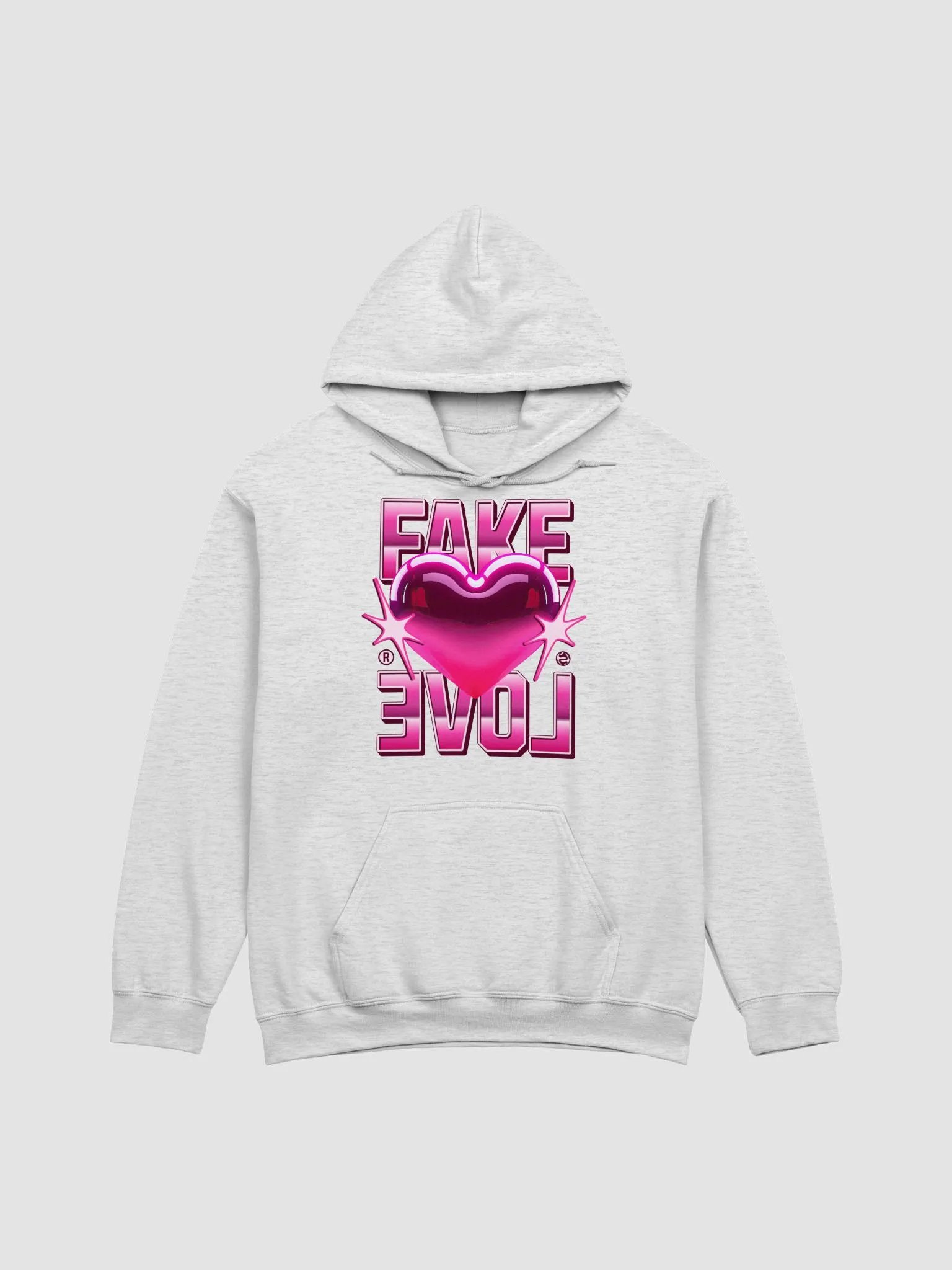 Fake Love Graphic Hoodie product image (1)