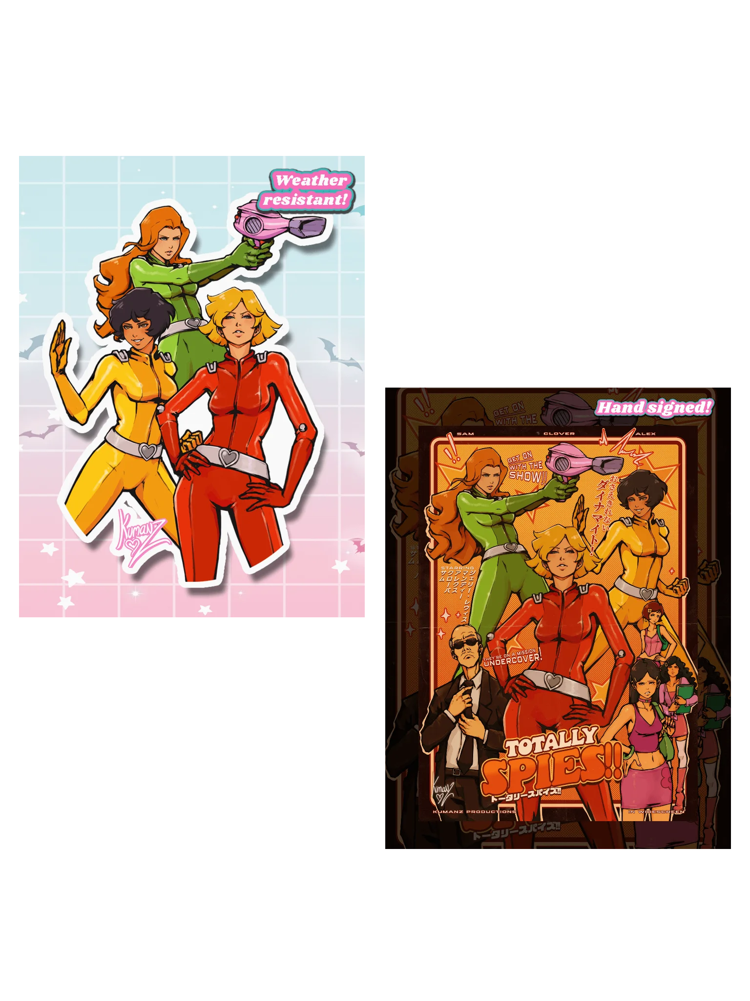 Spy Trio Print + Sticker Bundle product image (1)