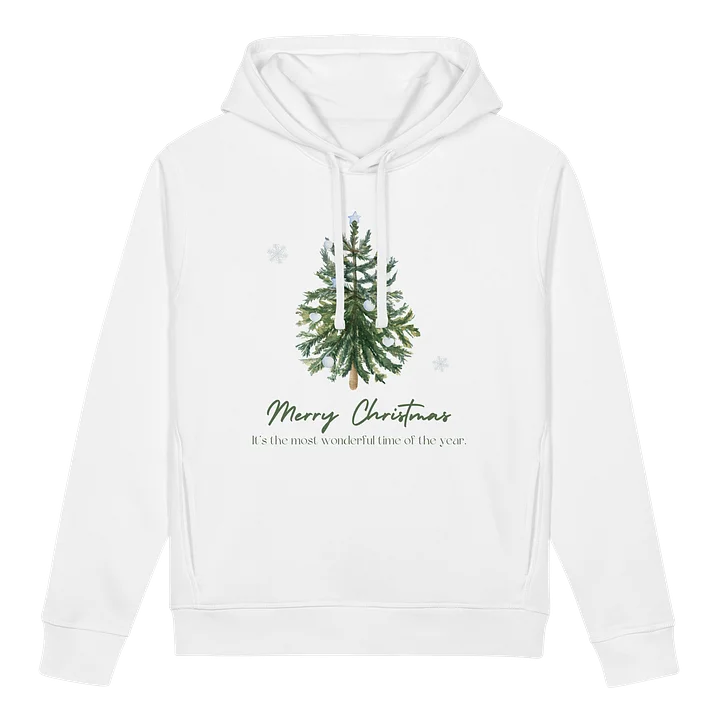 Merry Christmas Organic Hoodie product image (1)