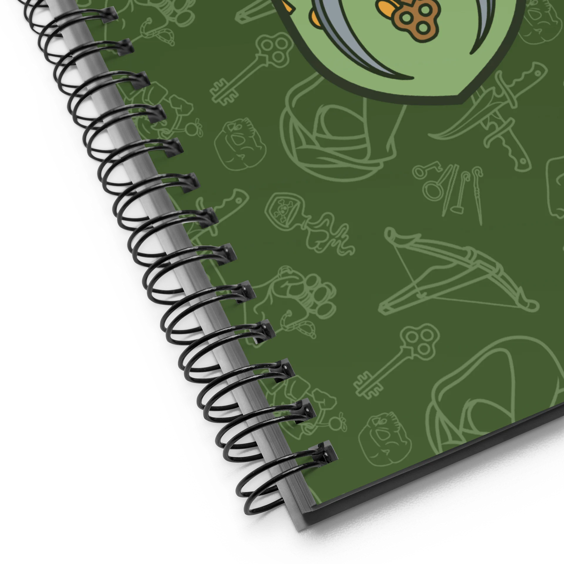 Rogue Sprial Bound Notebook product image (3)