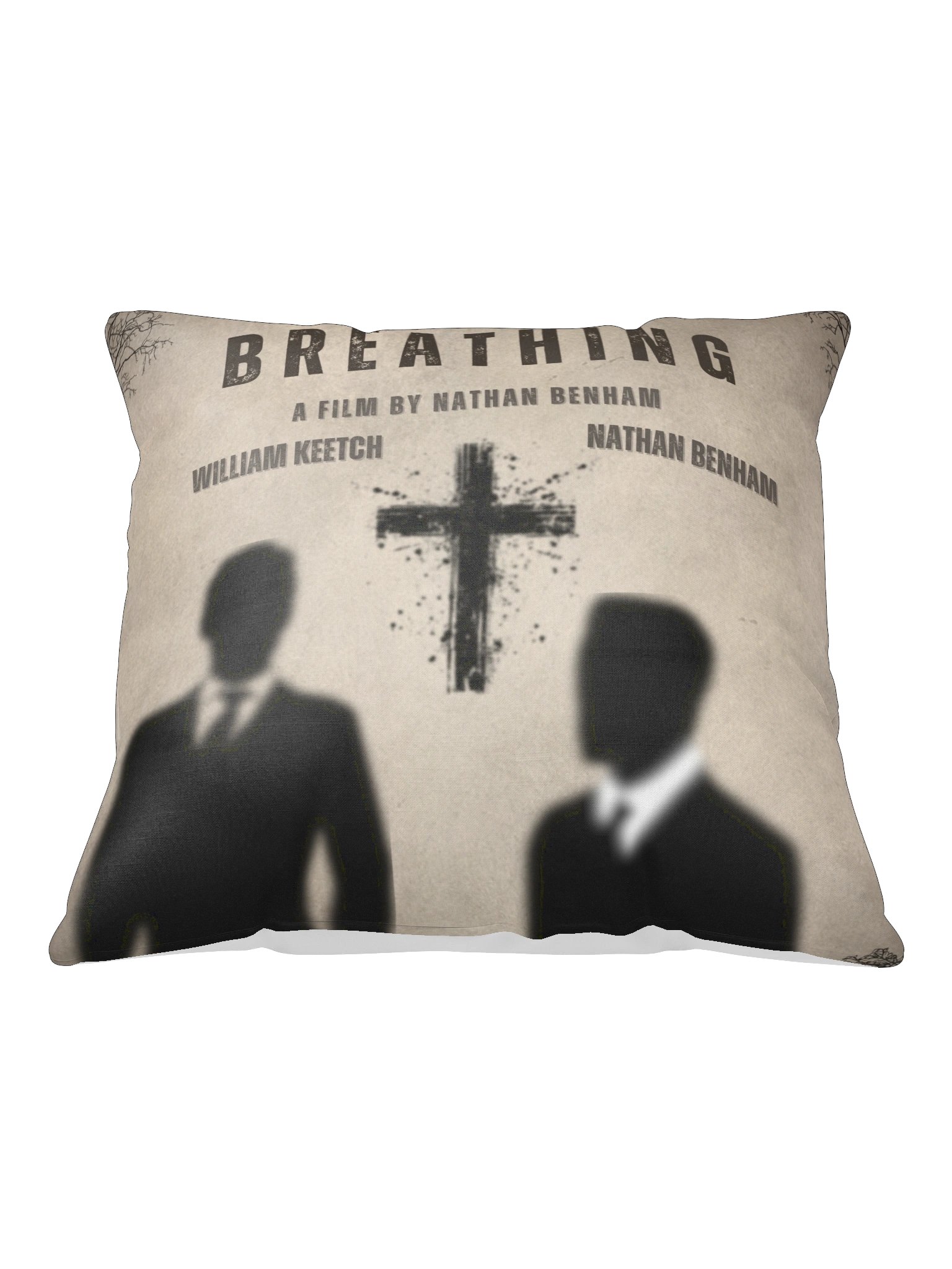 Get Out Breathing Triptych Pillow product image (1)