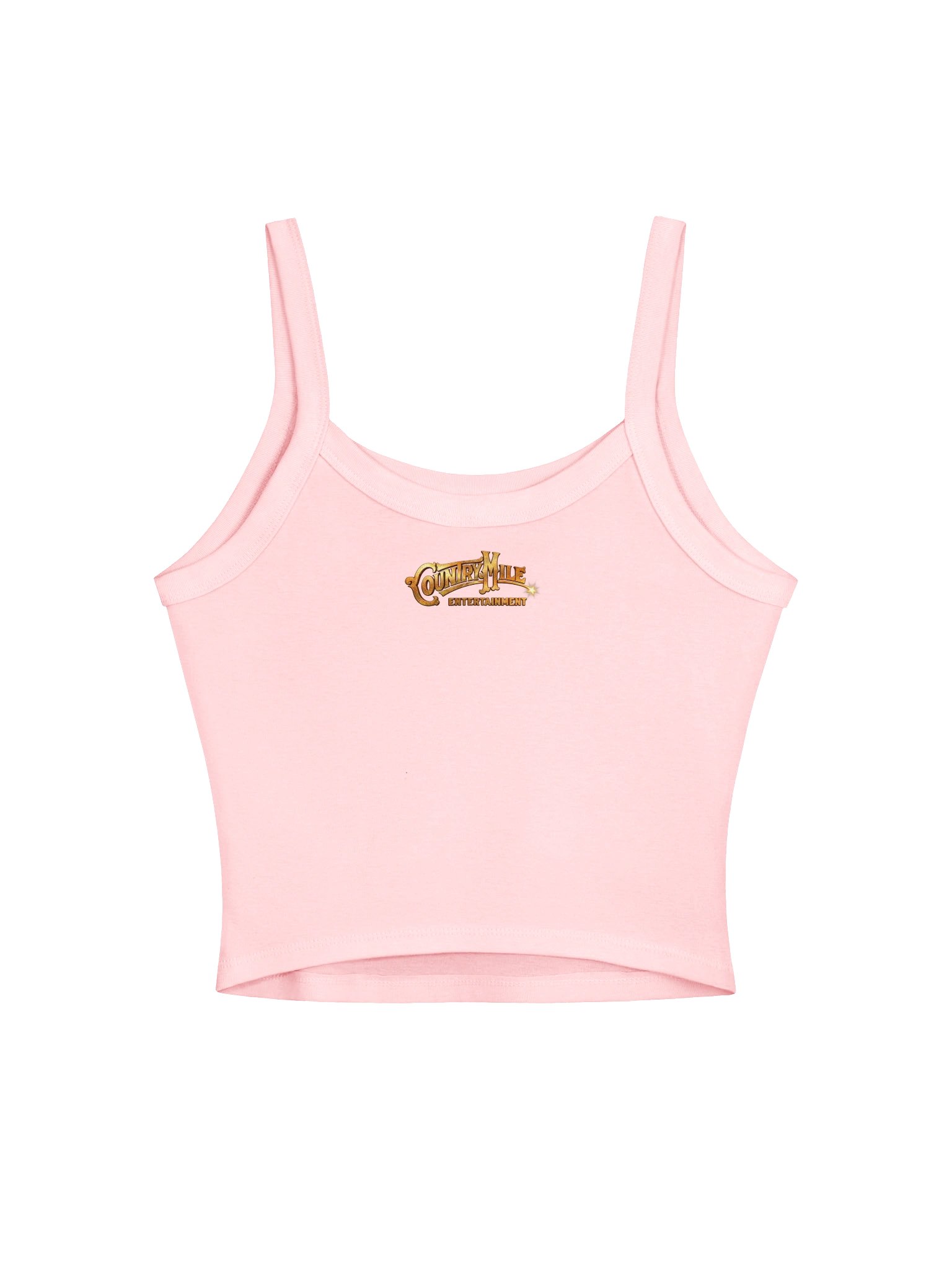 I Am Country Tainment Gold Text Tank product image (14)