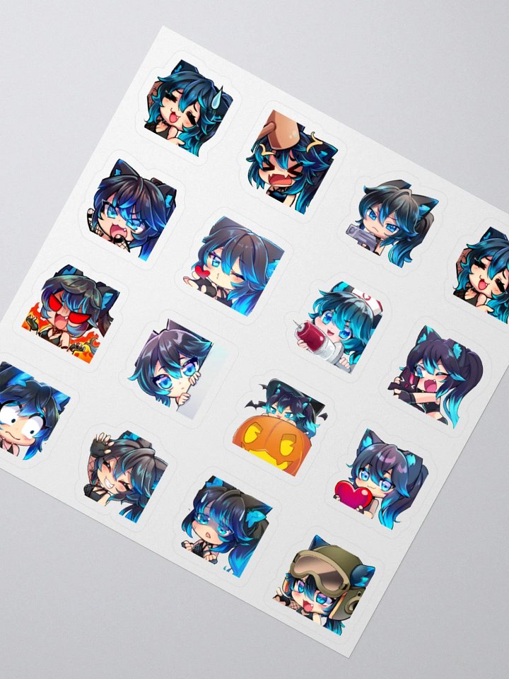 Emote Sticker Sheet product image (4)