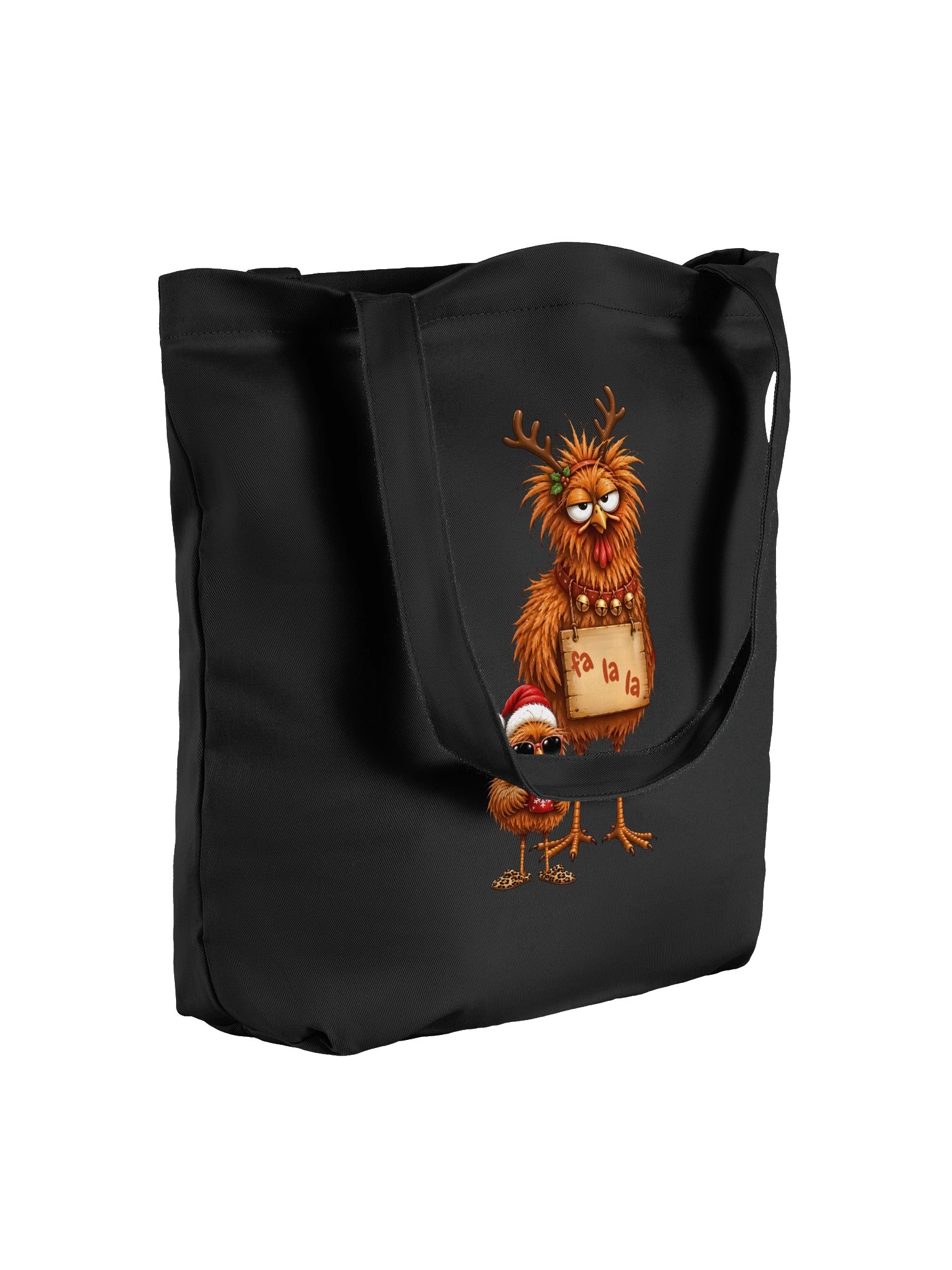 Fa La La Christmas Birds Tote Bag product image (7)