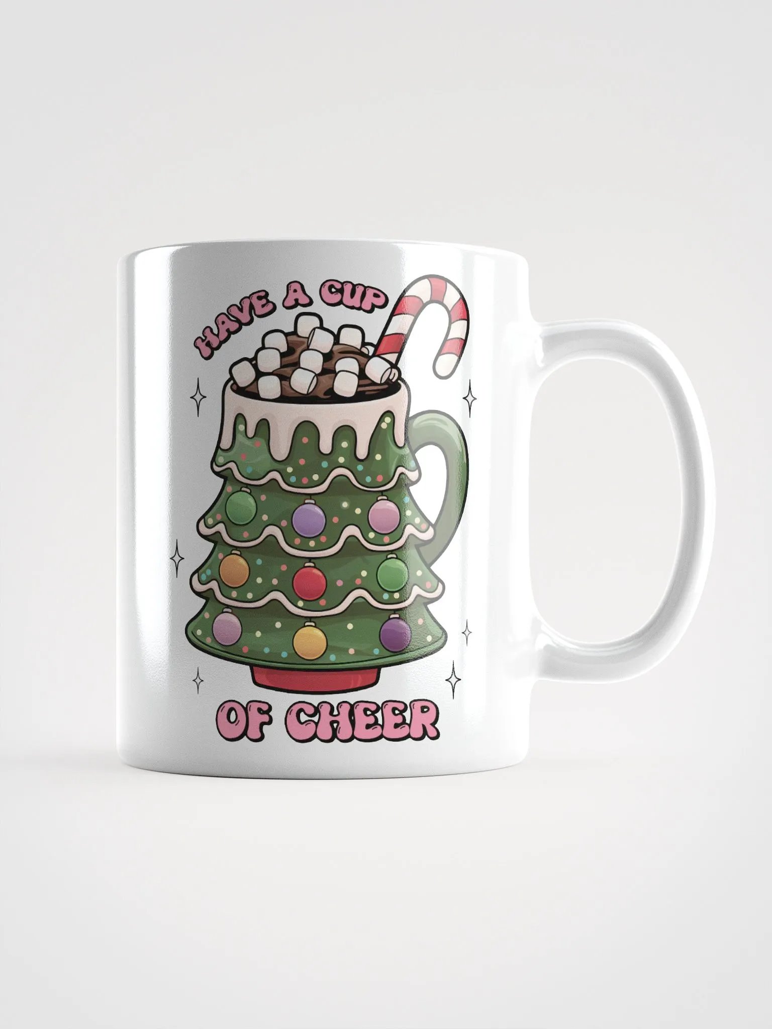 Cup of Cheer Christmas Tree Mug product image (1)