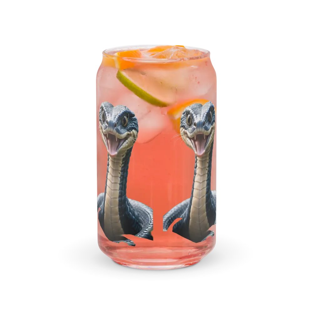 Smiling Snake Can-Shaped Glass Set product image (37)