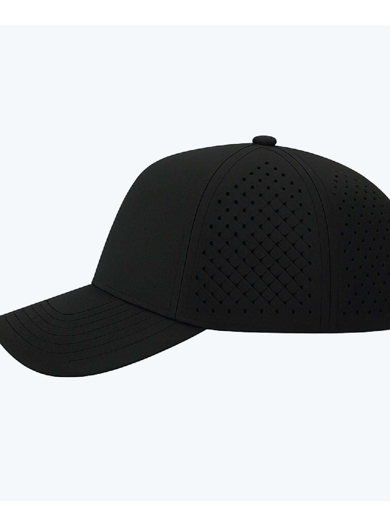 Small Silicone Laser Perf Snapback product image (6)