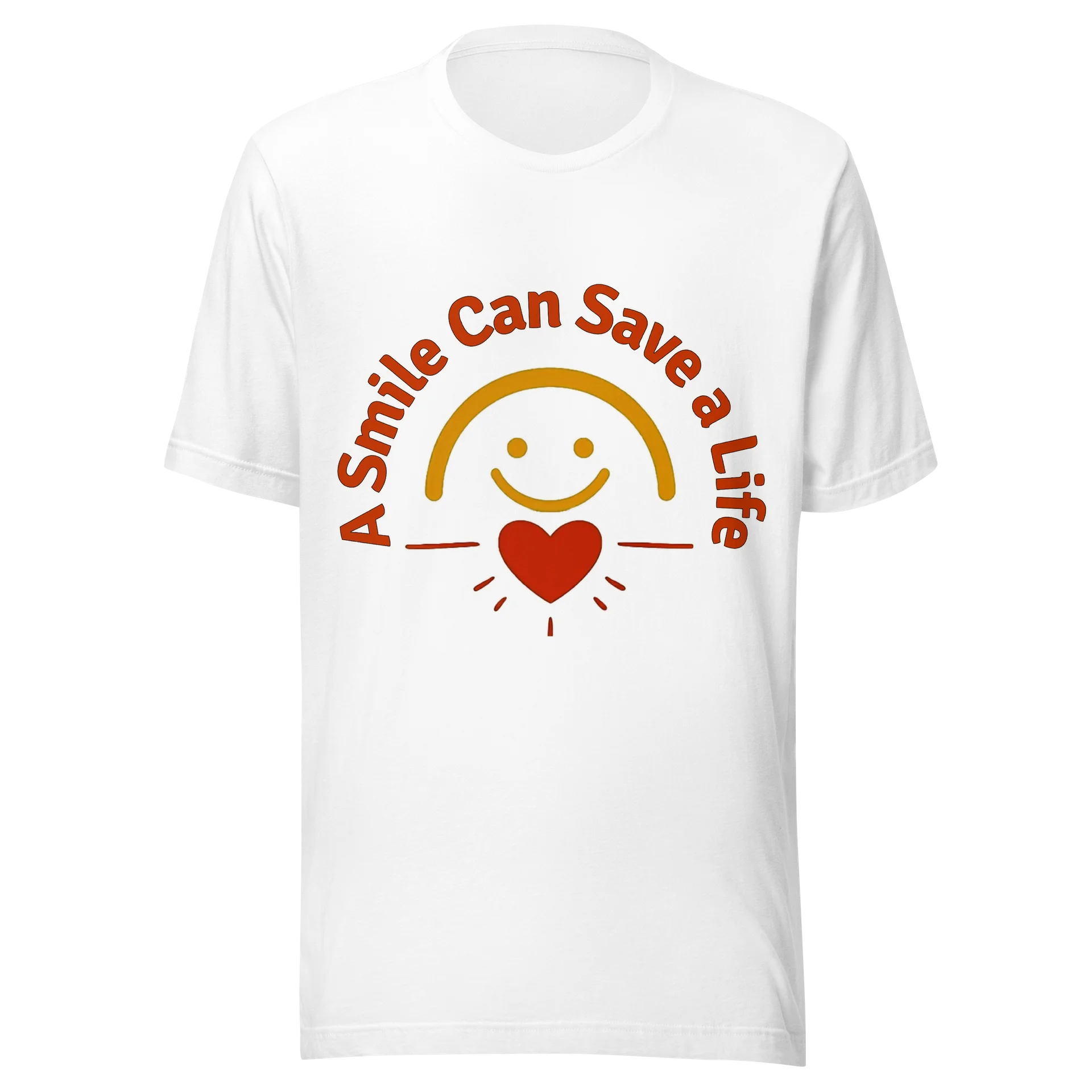 A Smile Can Save a Life, Supportive Comfy Tee product image (1)
