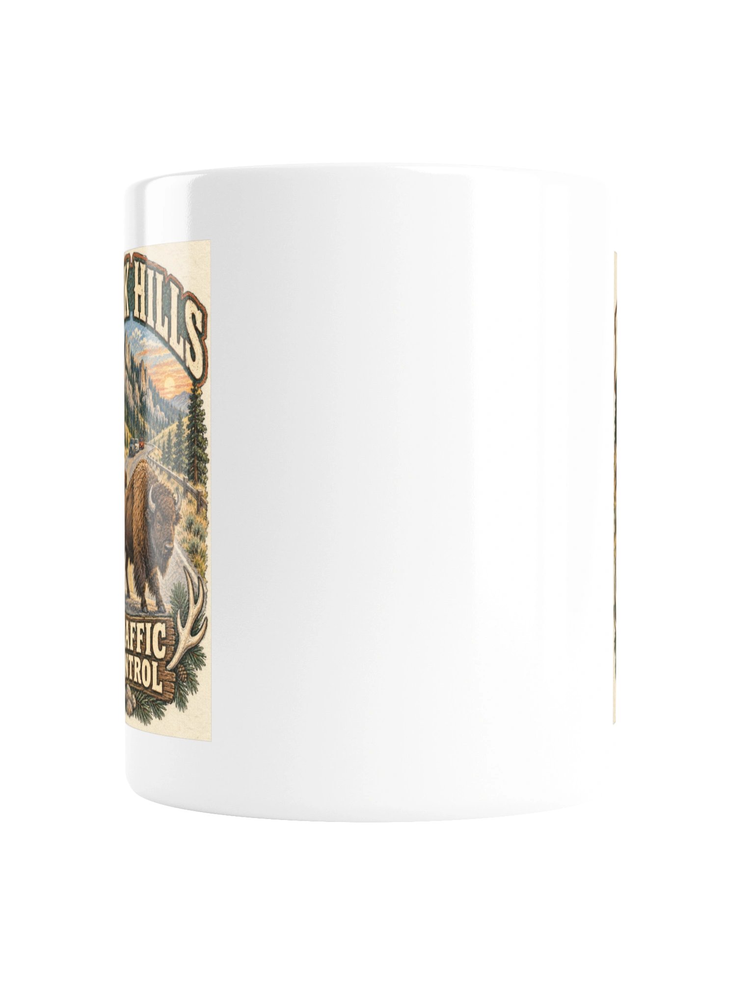 Black Hills Traffic Control Bison Mug product image (3)