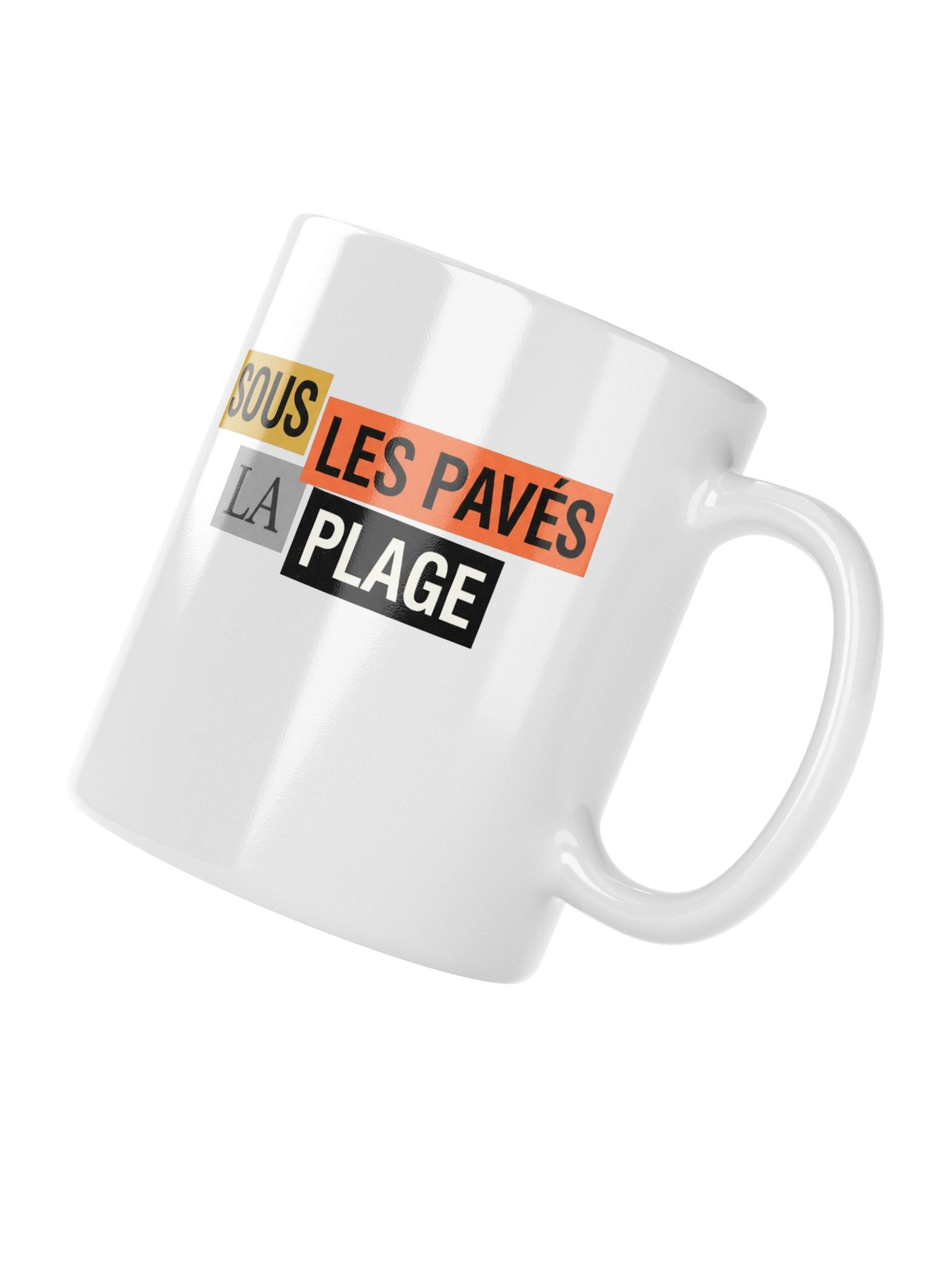 Art2Wear — Sous Les Pavés La Plage — Ceramic Mug product image (10)