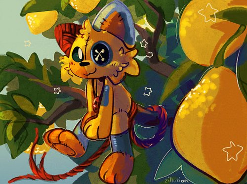 bergamot scented plush 🍋🌿🧶
sketch for fnafdoodle/doodzie
#smilingcritters #furryart #sketch