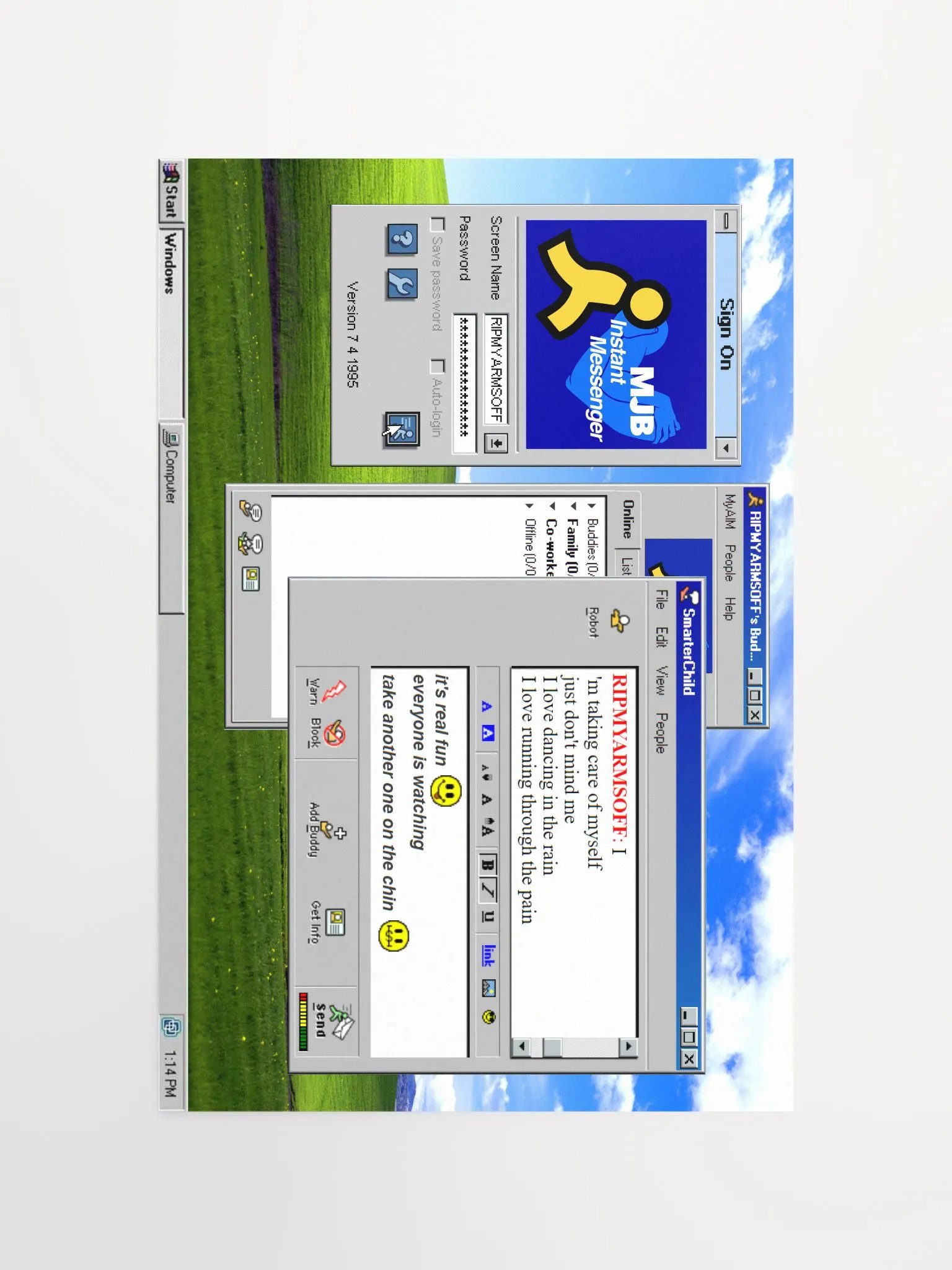 the party - RIP AOL Poster product image (4)