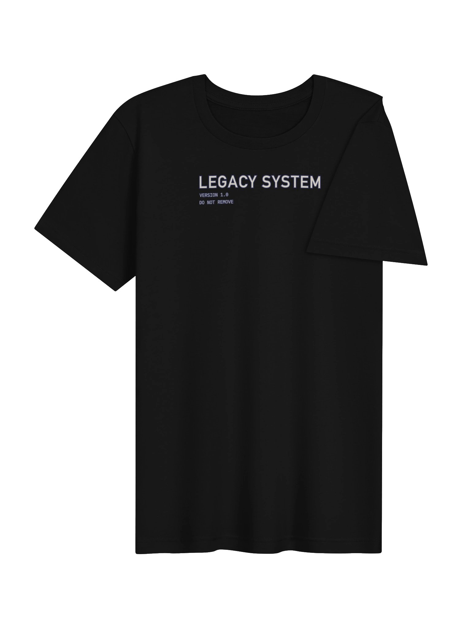 Legacy System Version 1.0 Warning T-shirt product image (5)