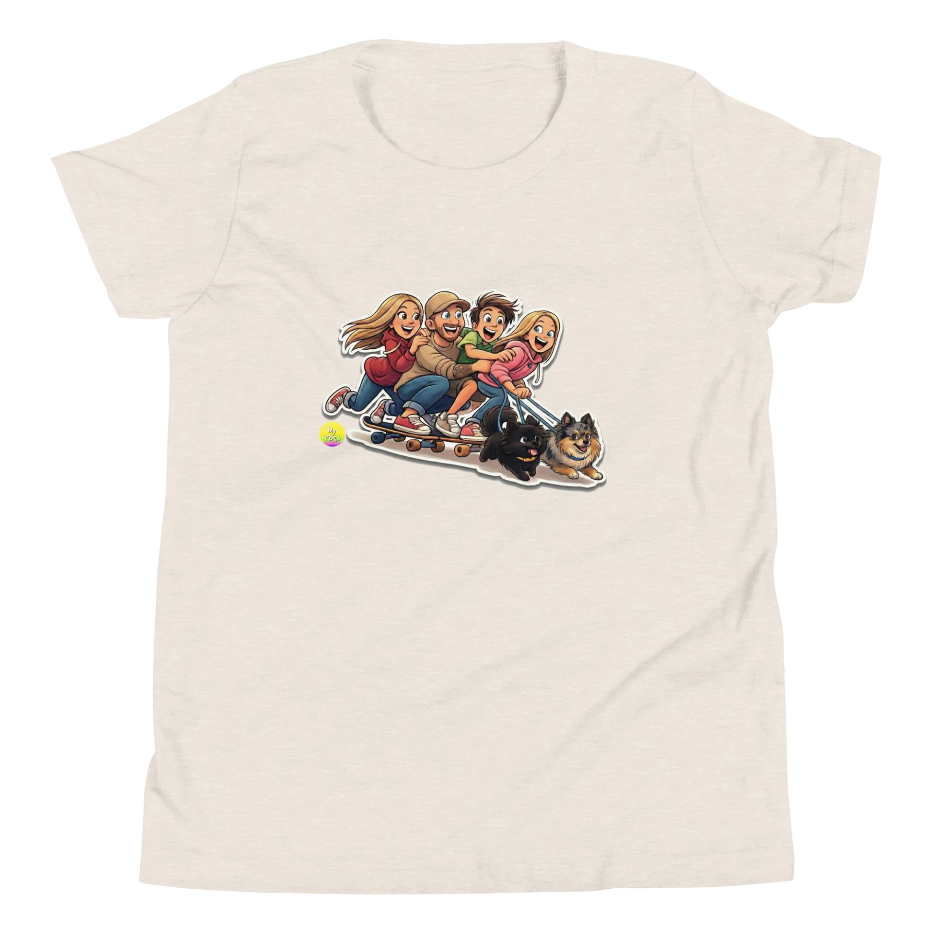 Skateboard My PB & J Youth Tshirt product image (1)