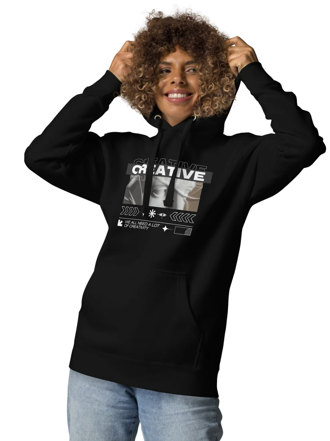 Creative Statue Interface Hoodie product image (2)