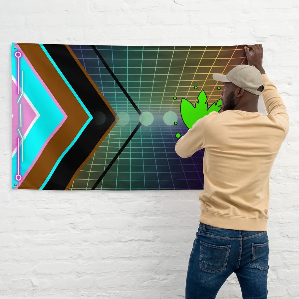 Cyber LGBTQA Flag product image (11)