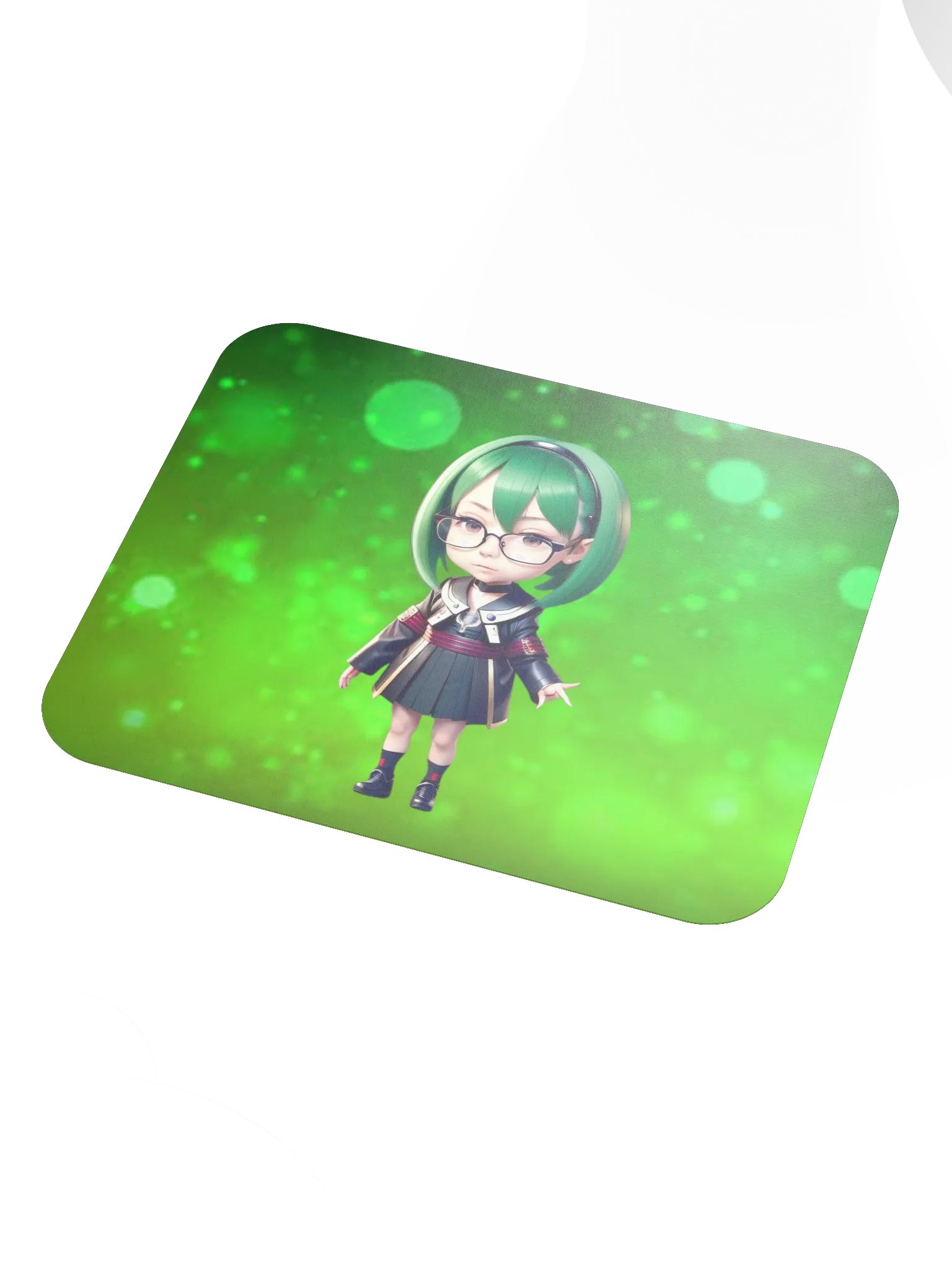 (GREEN CHIBI) K Classic Mouse Pad product image (3)