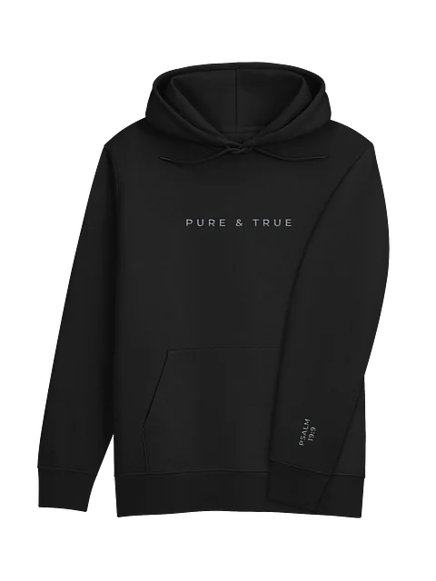 PURE &amp; TRUE ORGANIC UNISEX HOODIE