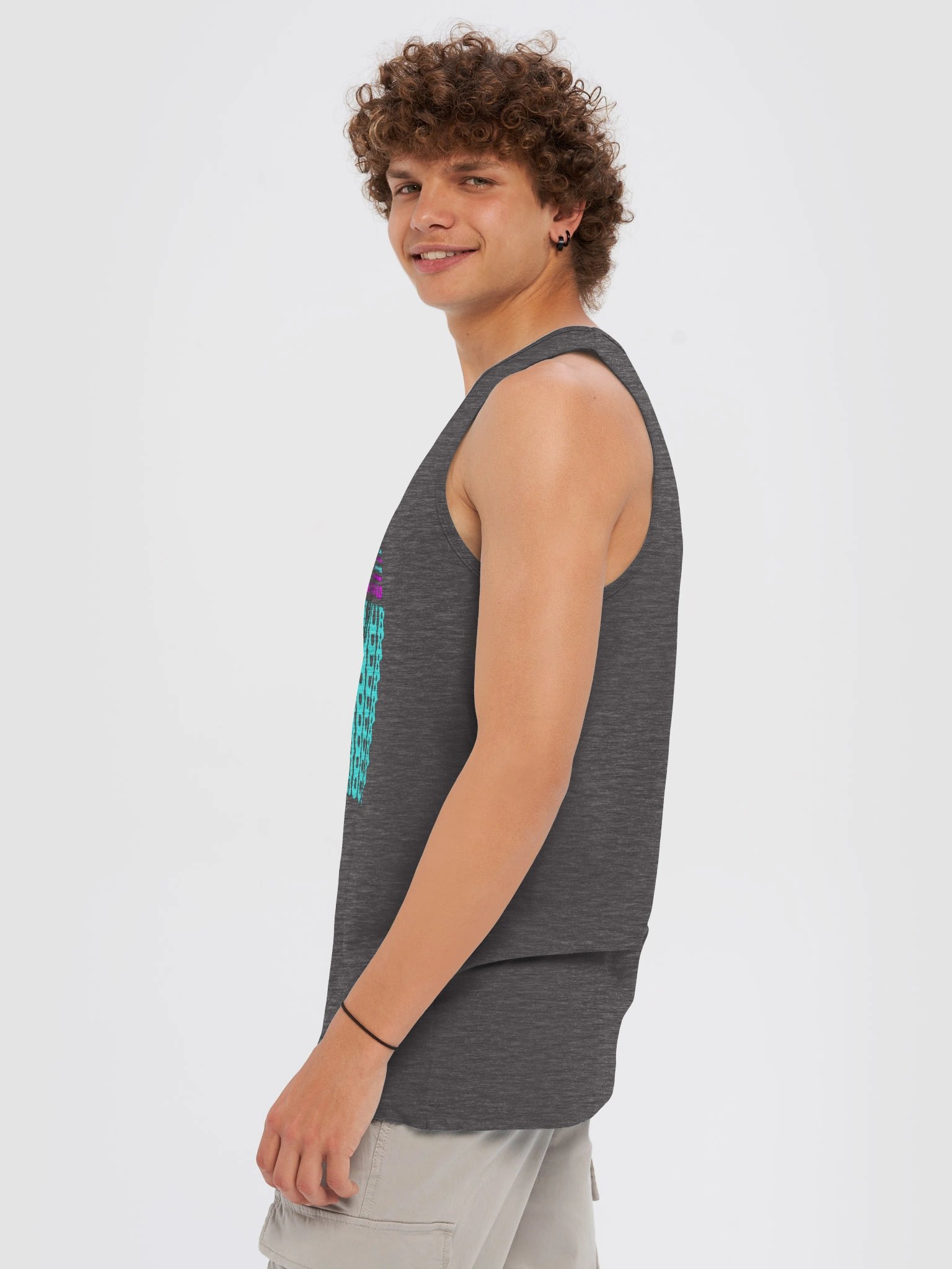 HAPPY HOUR VIBES Cotton Heritage Men's Premium Tank Top product image (4)