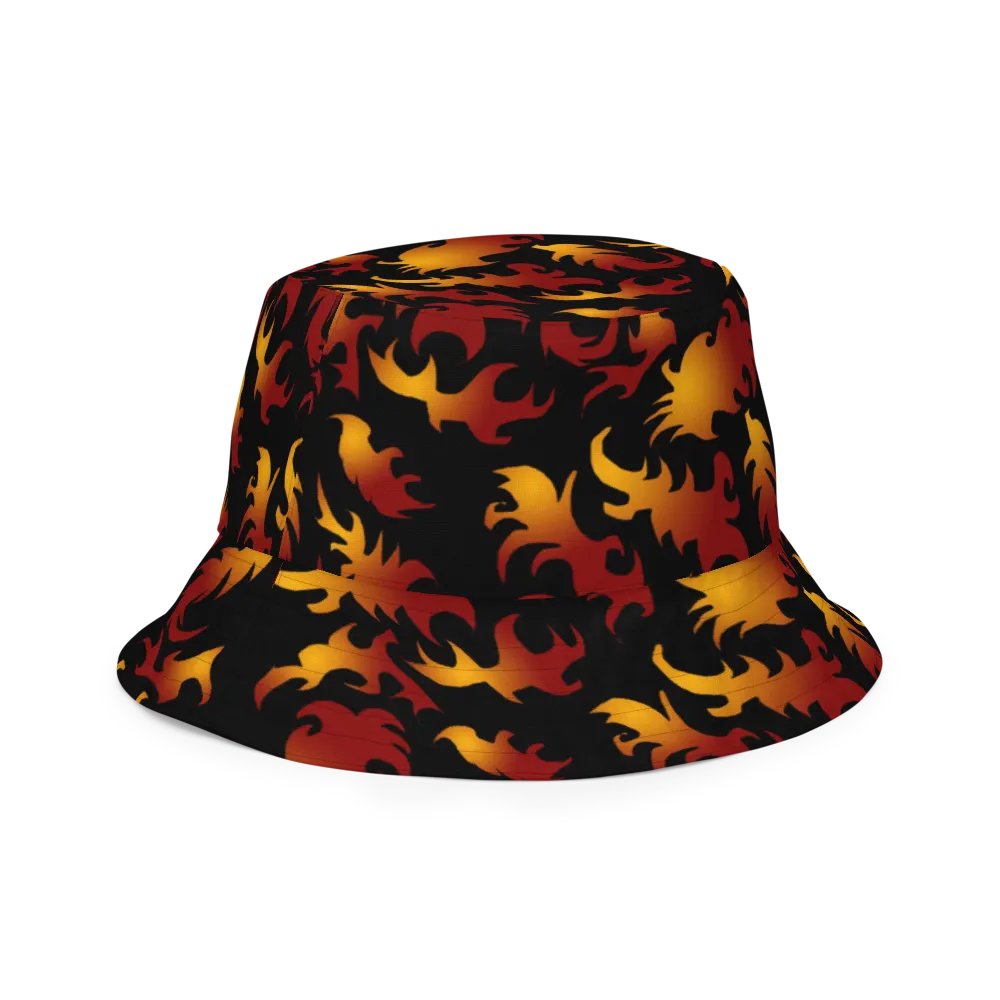 Skulls and Flames Buckethat product image (11)