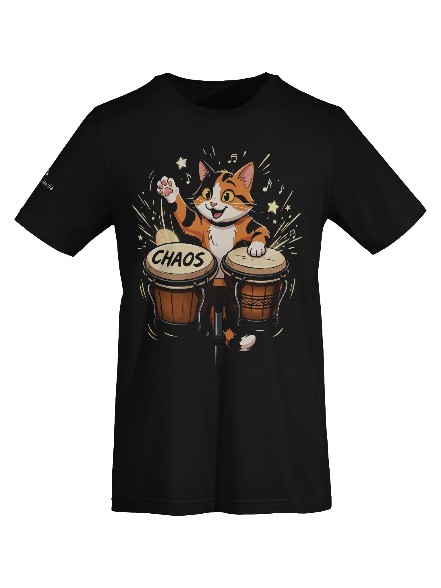 Chaos Bongo Cat Tee - Dark Colors product image (24)