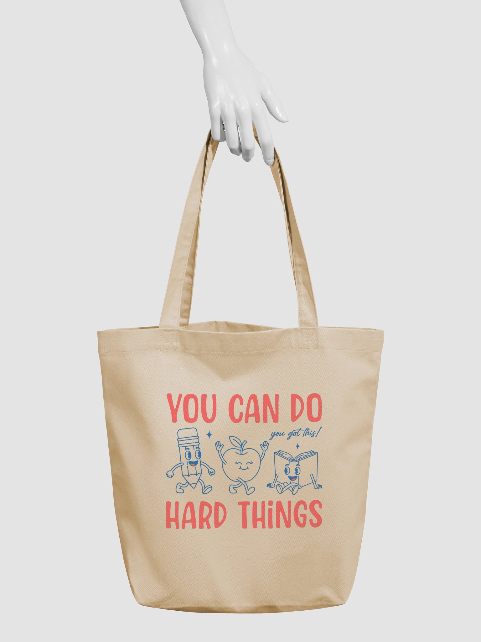 Teacher Bag You Can Do Hard Things Tote product image (3)