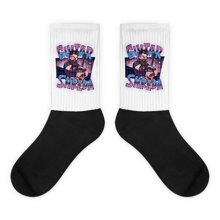 Guitarshreda Logo Socks product image (1)