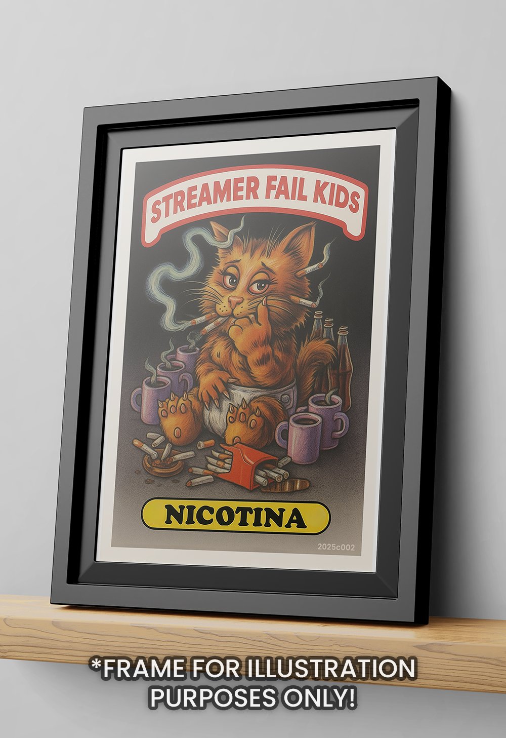 Streamer Fail Kids Posters – Funny Gamer Room Art – Matte or Glossy A4 Prints (1st Edition Designs 0-10) product image (9)