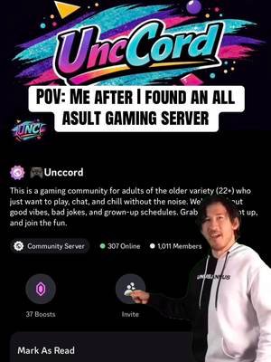 The UncCord | 22+ 🎮Game Nights 🎬Movie Nights 🎉Community Event 🔗LINK IN BIO #unccord #discordcommunity #discord #Memecut #Capcut 