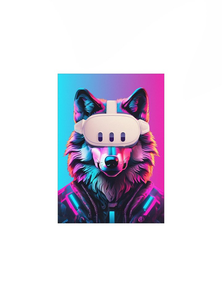 Wolf Meta Quest 3 - Matte Poster product image (6)