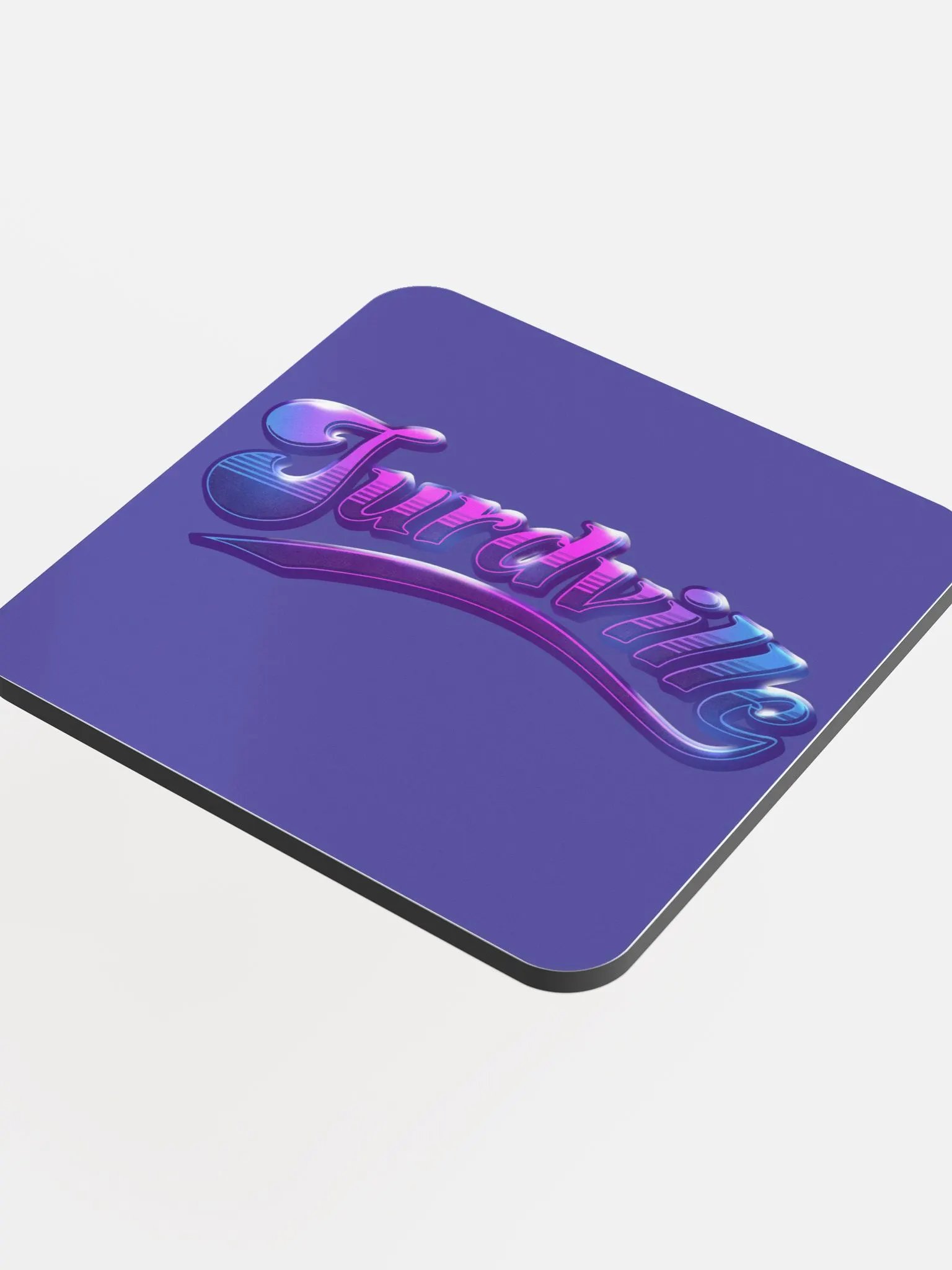 Jurdville Coaster - Blue Background product image (4)