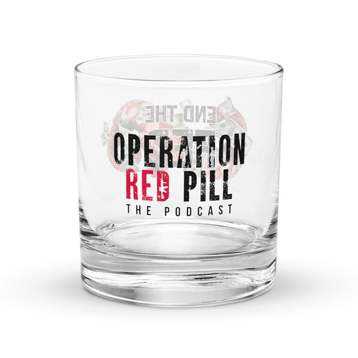 "End The Fed" Rocks Glass product image (2)