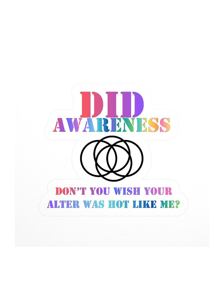 Don't You Wish Your Alter Was Hot Like Me? Sticker product image (1)