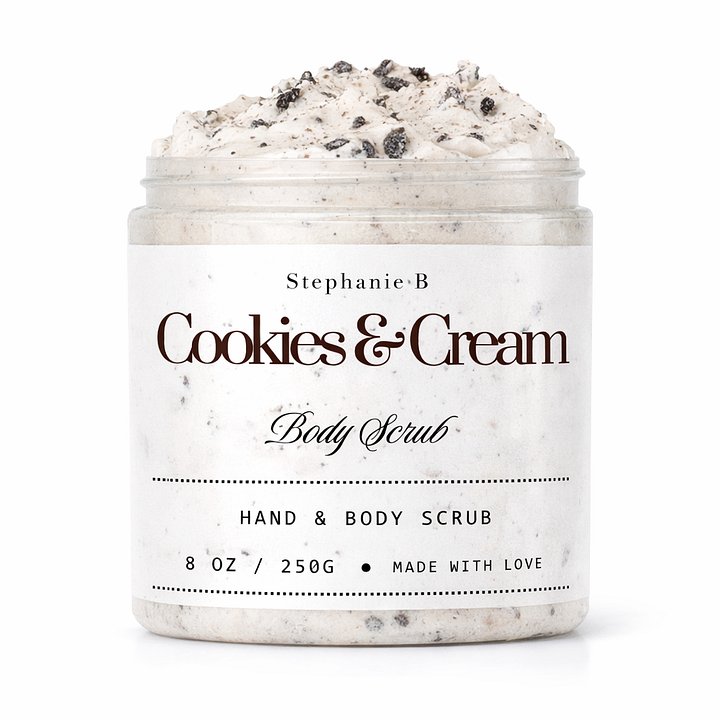 Cookies & Cream Body Scrub product image (1)
