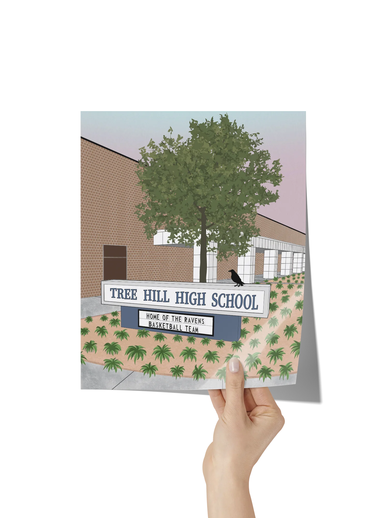 TH High School - Poster/Metal Print product image (1)