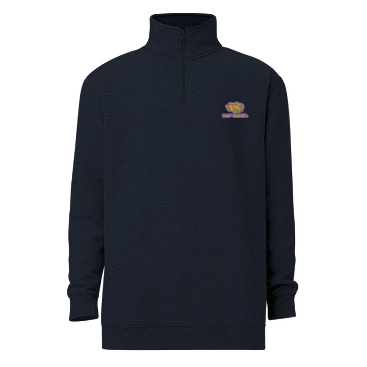 BUSY-BRAINED (tulip design) embroidered quarter zip product image (12)