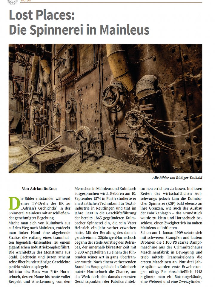 Die Kulmbacher Spinnerei in Mainleus product image (1)