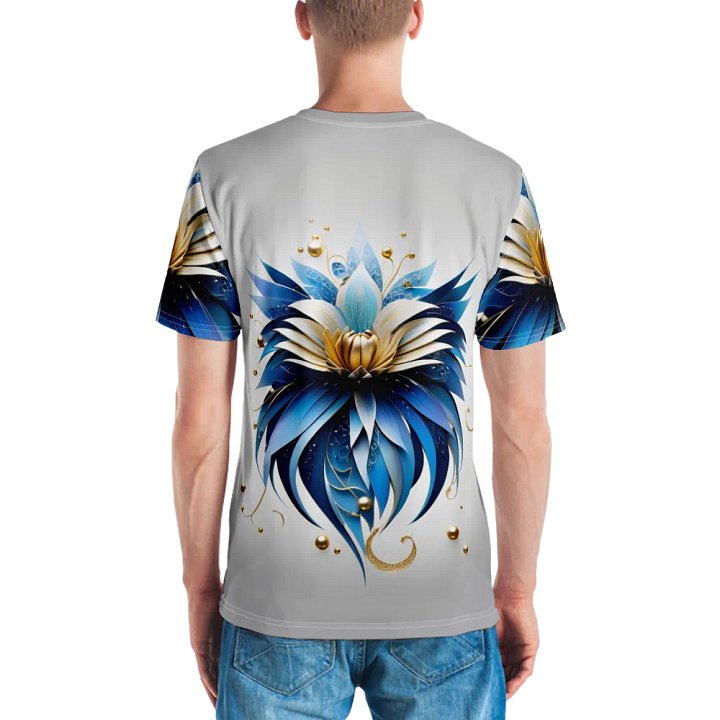 Blue Flower T shirt product image (2)