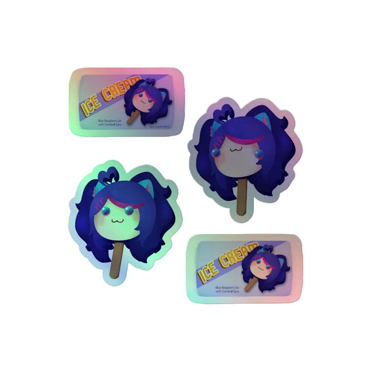 Ice Cream Katie - Holo Stickers product image (2)