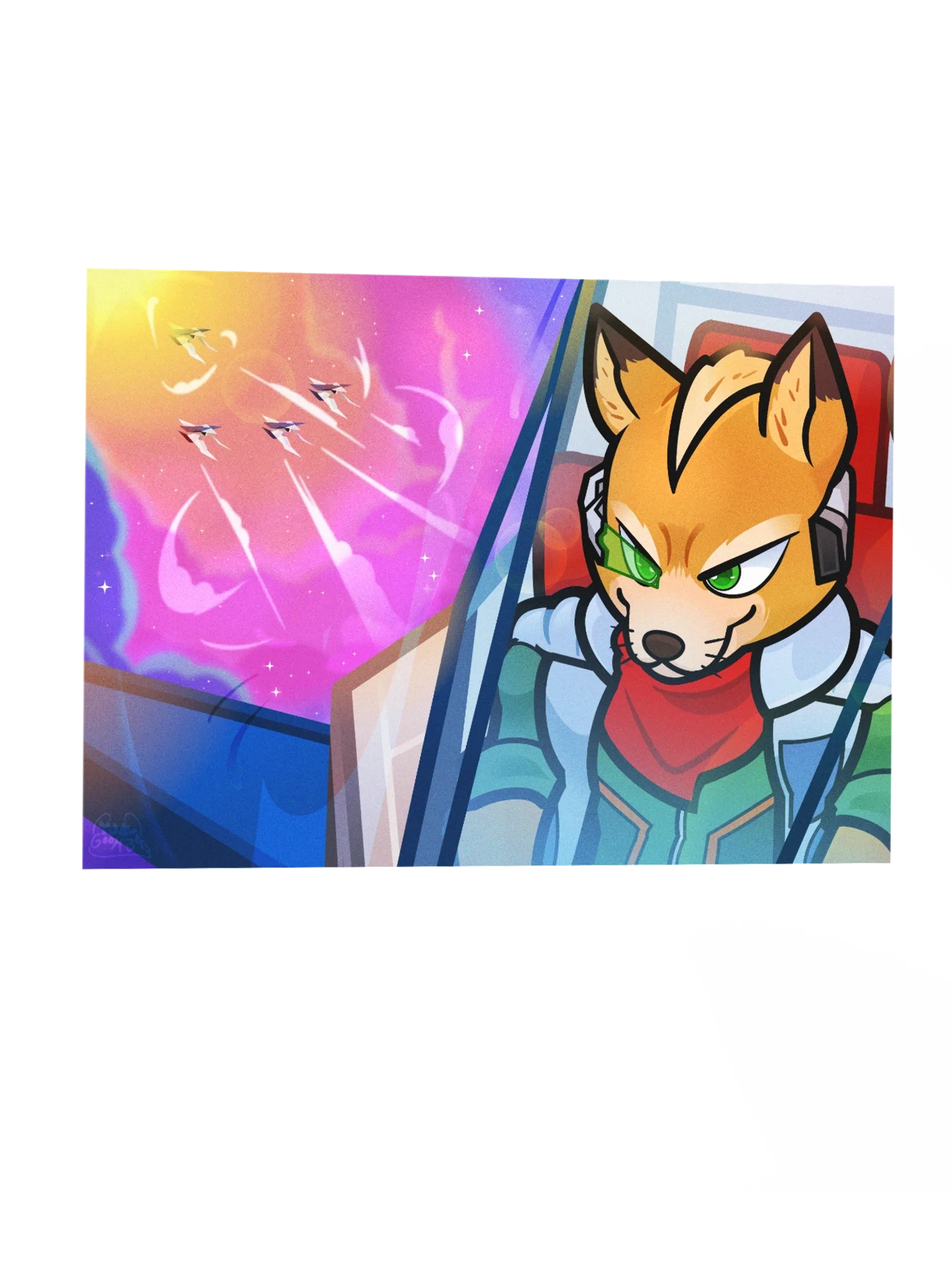 Space Ace - StarFox - Print product image (8)