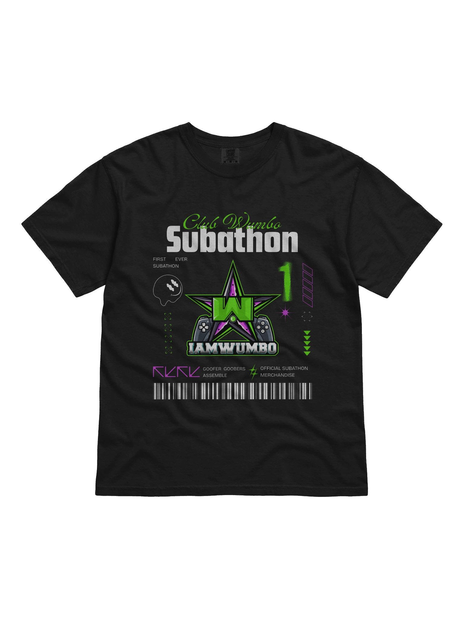 Subathon TShirt D1 product image (1)