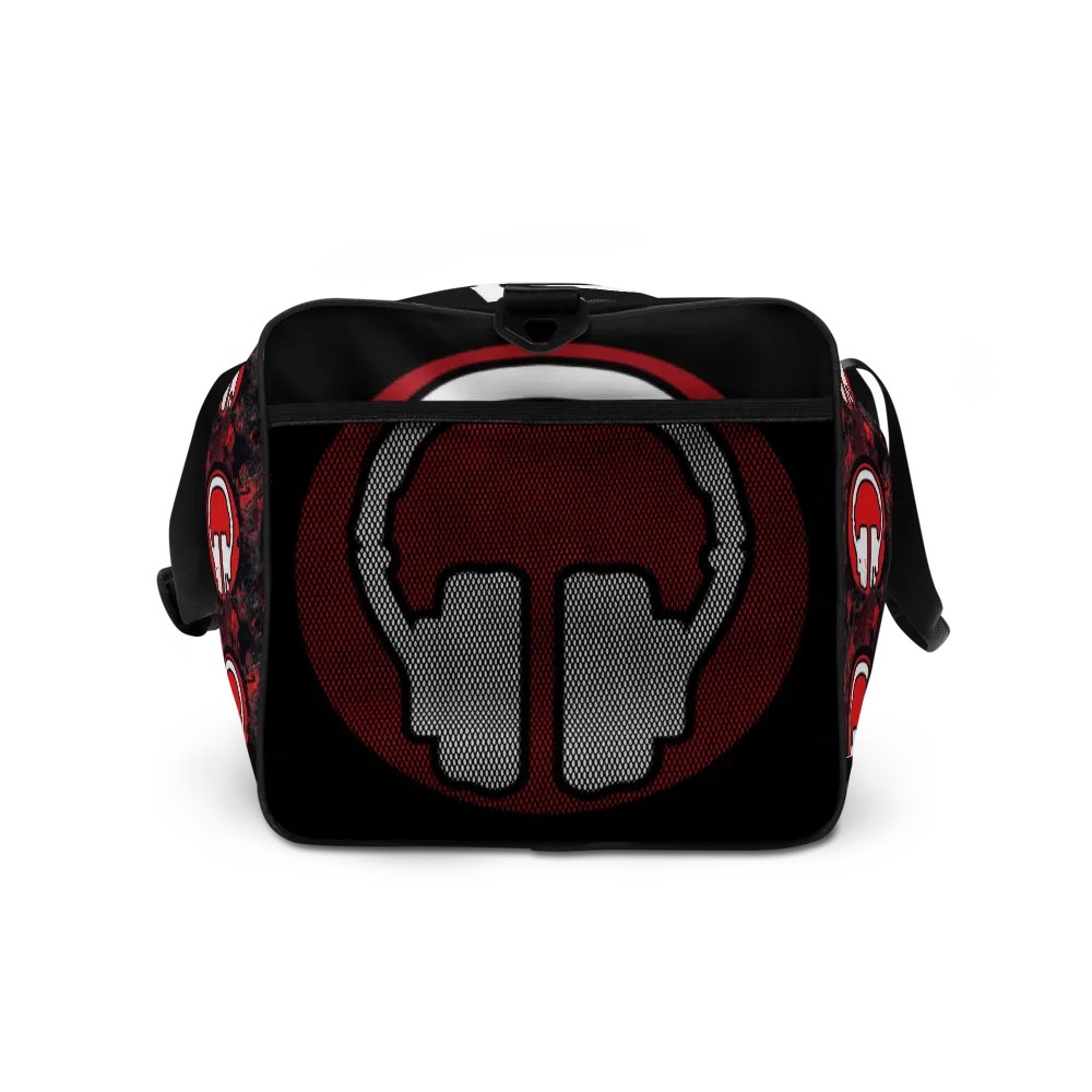 Paint Splatter Headphones All-Over Print Duffle Bag product image (7)