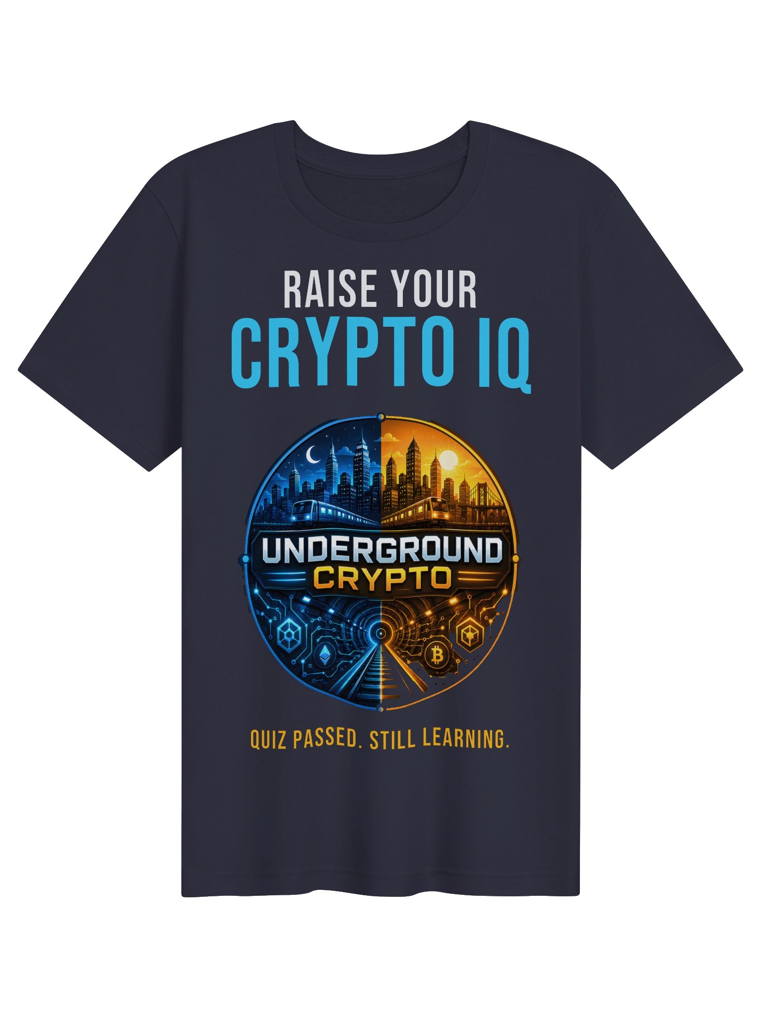 Raise Your Crypto IQ Tee product image (1)