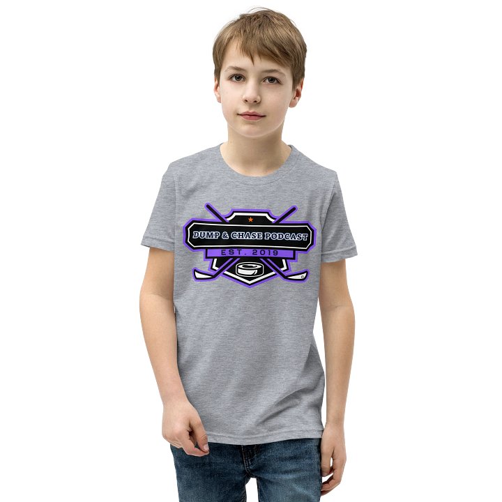 Dump & Chase Podcast Youth T-Shirt product image (3)