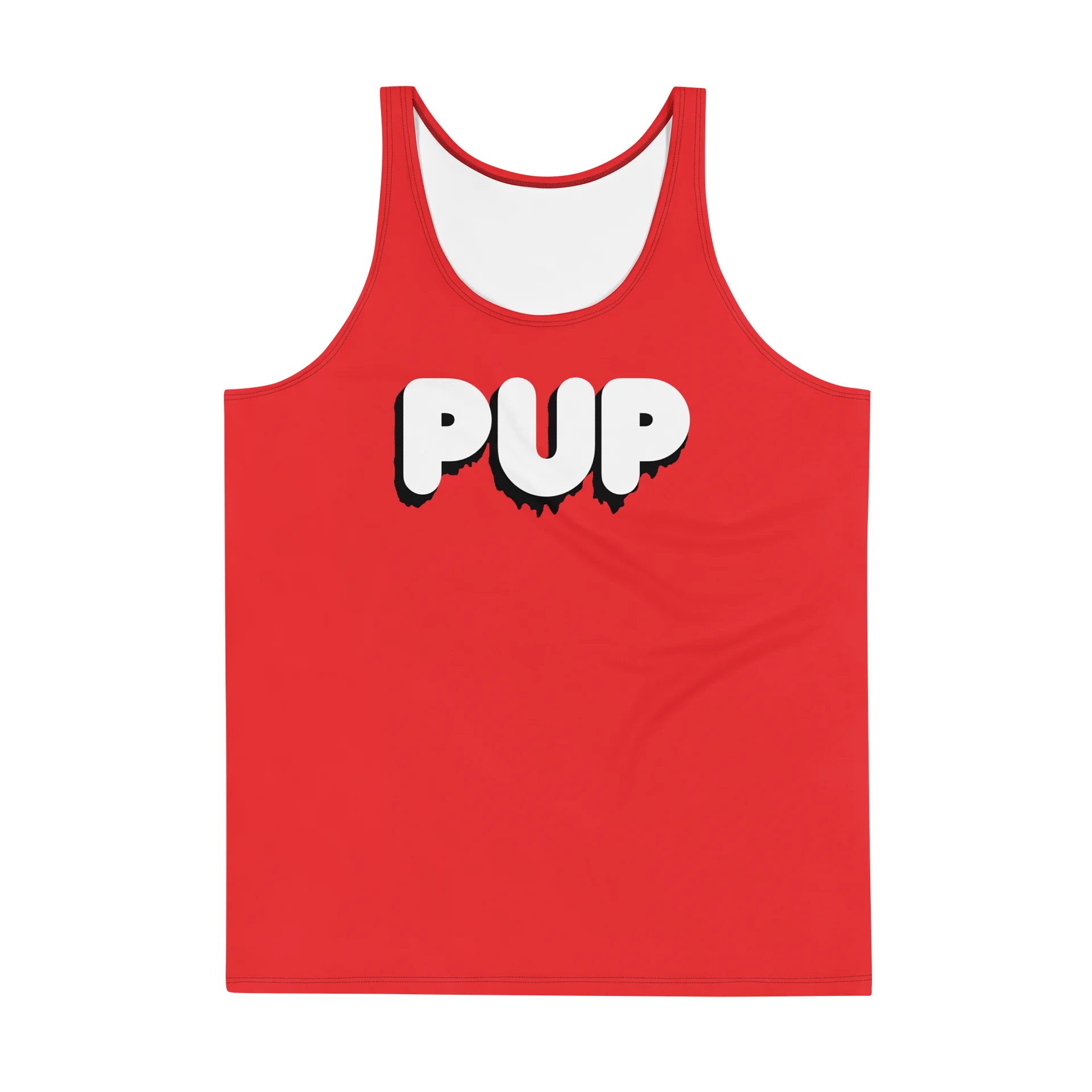 Identity Tank - PUP - Red / Black / White product image (1)