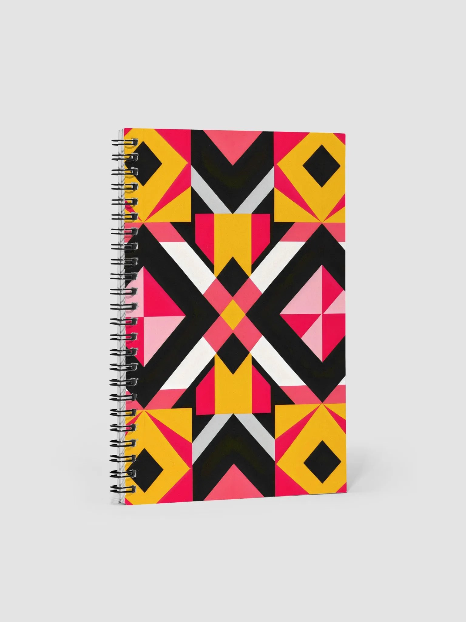 Geometric Harmony Spiral Notebook product image (1)