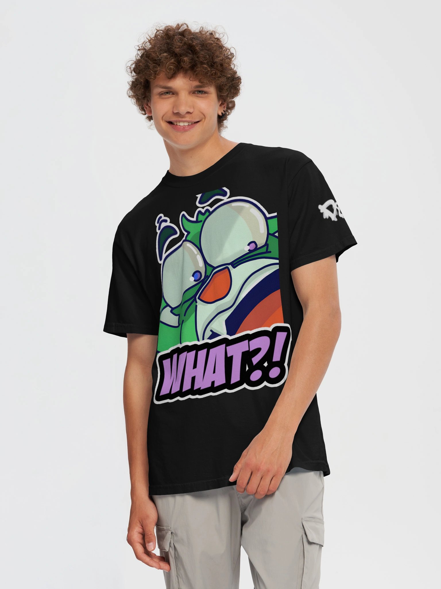 WHAT?! d20 t-shirt product image (5)