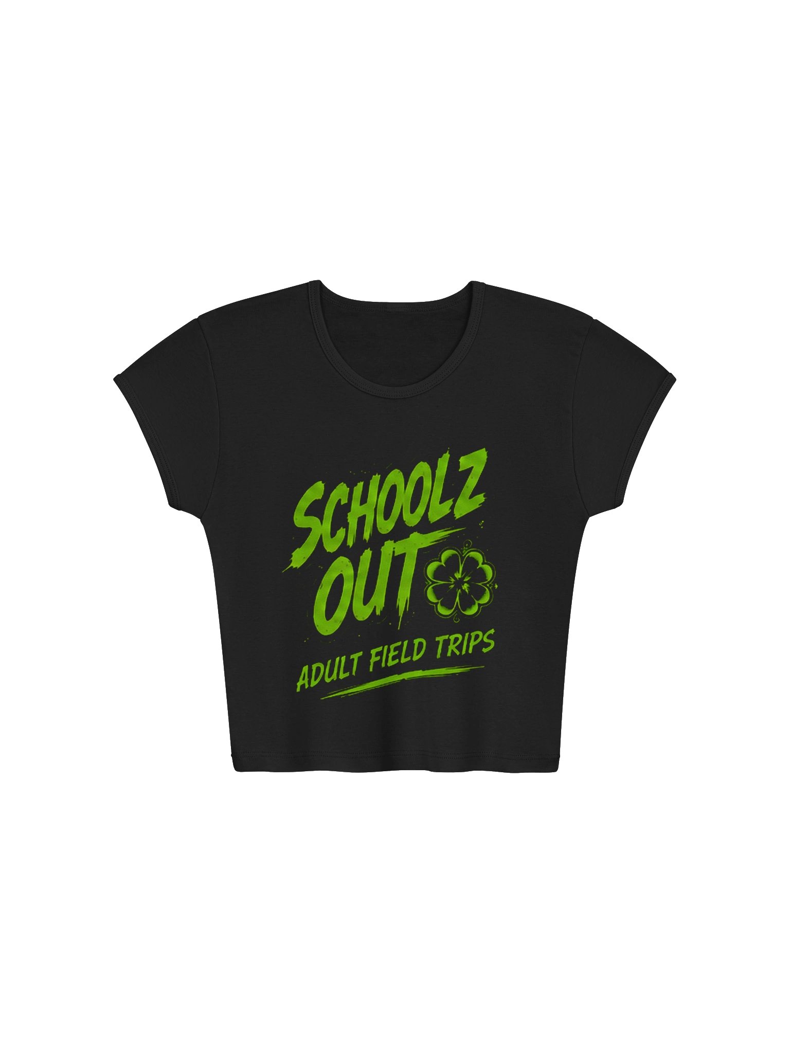 Schoolz Out Adult Field Trips Women's Crop Top product image (1)
